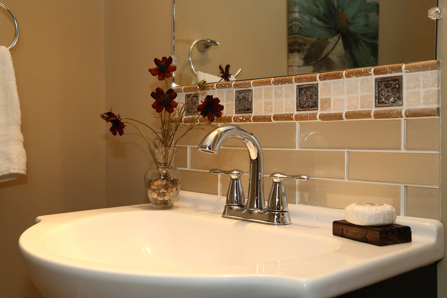 Home Staged Bathroom in Downtown Lancaster, PA
