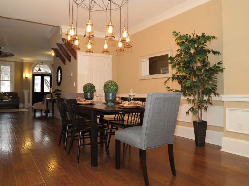 Staged Dining Room in Lancaster