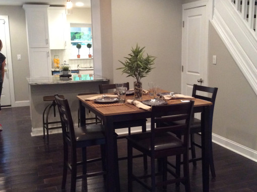 Home Staged Dining Room in Manayunk Philadelphia
